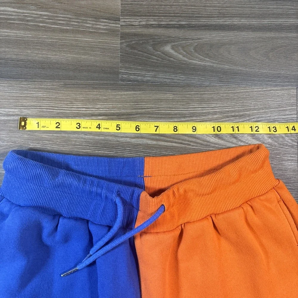 Hype And Vice Florida Gators Two Tone Split Color Fleece Shorts